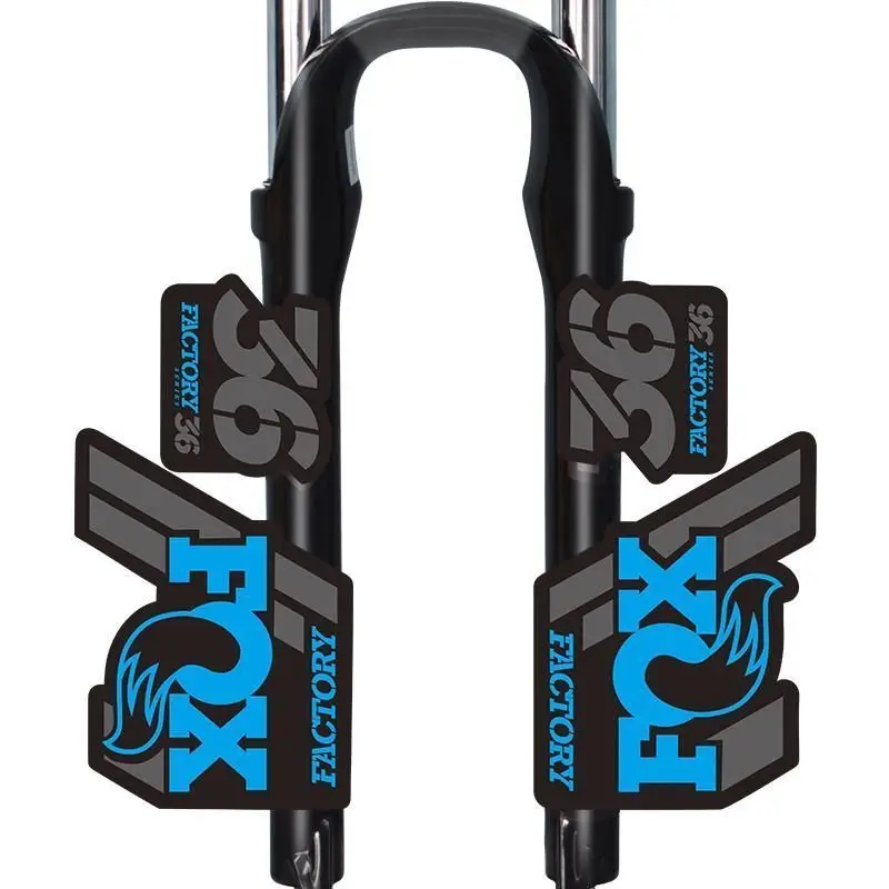 Mountain Biking Quotes - 36 Fork Bicycle Stickers for Mountain