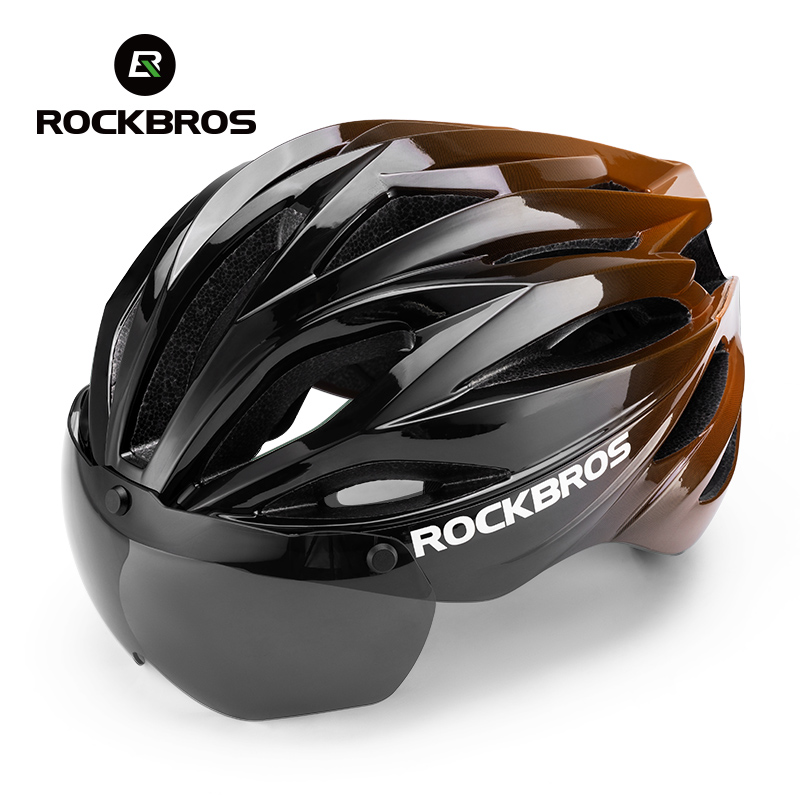 Mountain Biking Helmet Kids - ROCKBROS Cycling Helmet 58-62cm Adjustable Magnetic