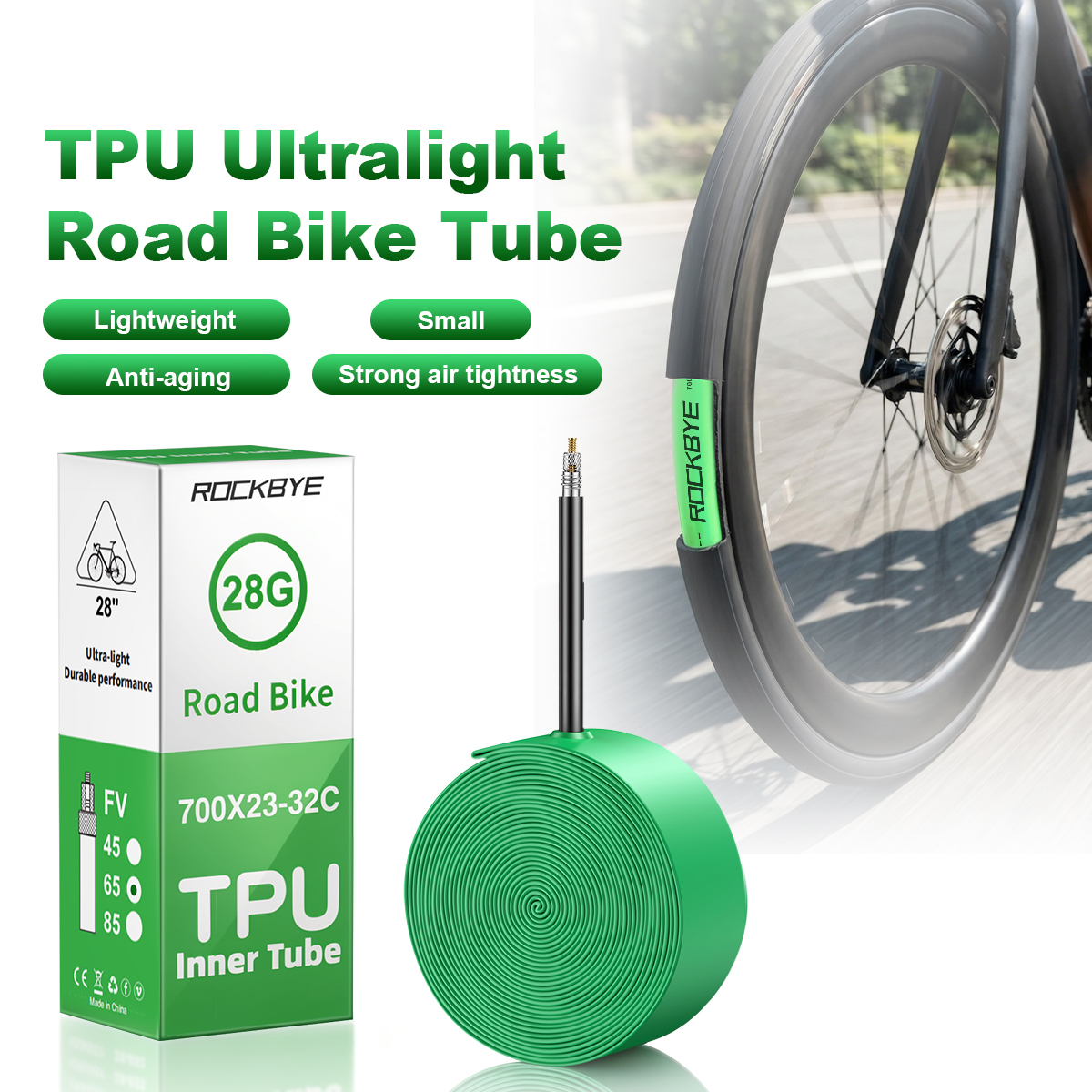 Mountain Biking In French - Bike Inner Tube Ultralight TPU French