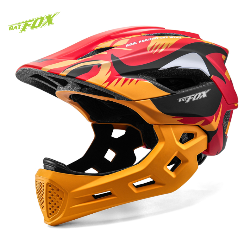 BATFOX Kids Full Face Bike Hel - огляд і ціна Mountain Biking Full Face Helmet