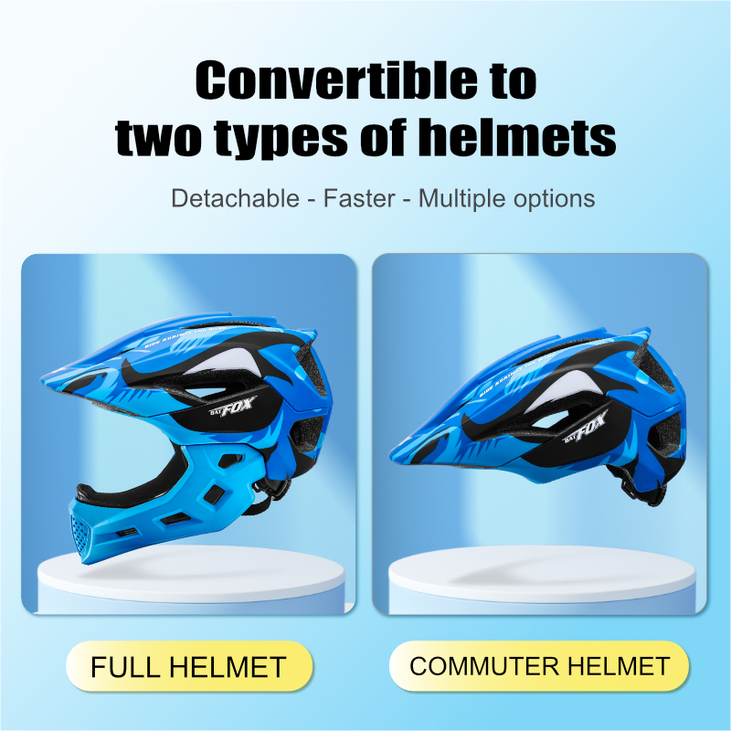 BATFOX Kids Full Face Bike Hel - огляд і ціна Mountain Biking Full Face Helmet