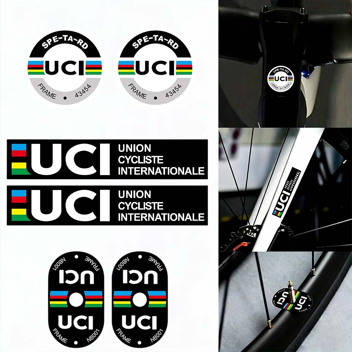 UCI Cycling Frame Stickers Dur - огляд і ціна Mountain Biking Quotes