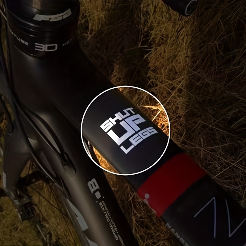 Shut up leg frame sticker moto - огляд і ціна Mountain Biking Quotes