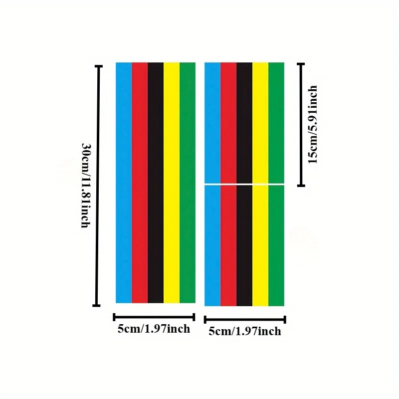 3Pcs Champion Rainbow Stripes  - огляд і ціна Mountain Biking Quotes