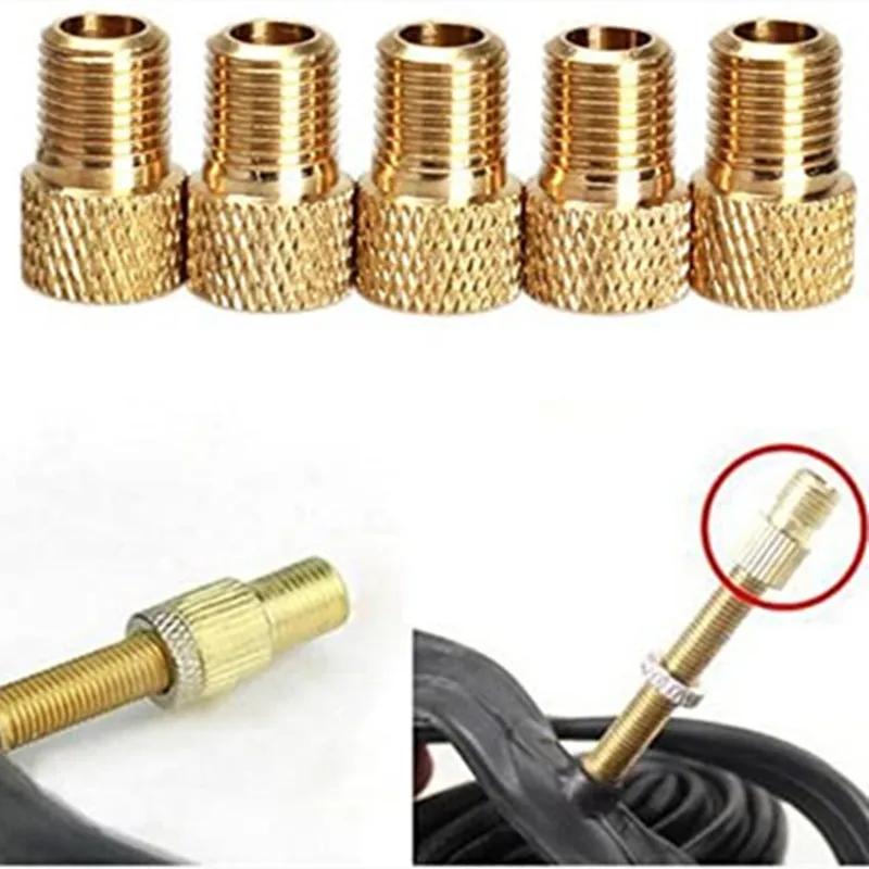 10PCS bicycle valve adapter ca - огляд і ціна Mountain Biking In French