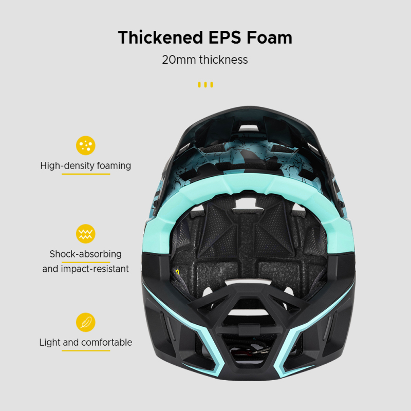 Full Face Mountain Bike Helmet - огляд і ціна Mountain Biking Full Face Helmet