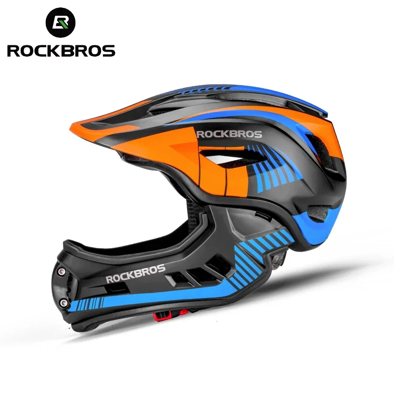 ROCKBROS Child Cycling Helmets - огляд і ціна Mountain Biking Full Face Helmet