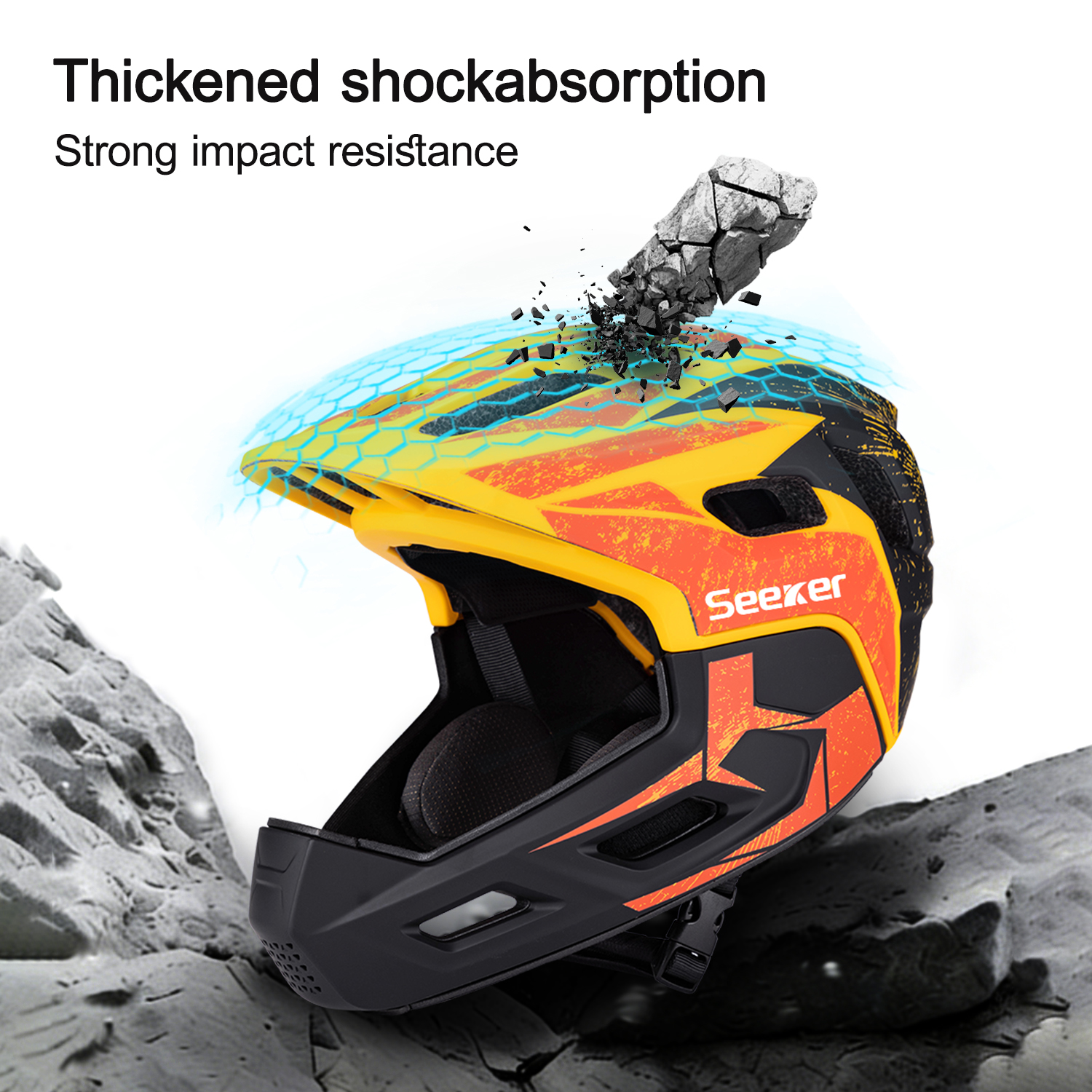 UMUSEEKER children's full-face - огляд і ціна Mountain Biking Full Face Helmet