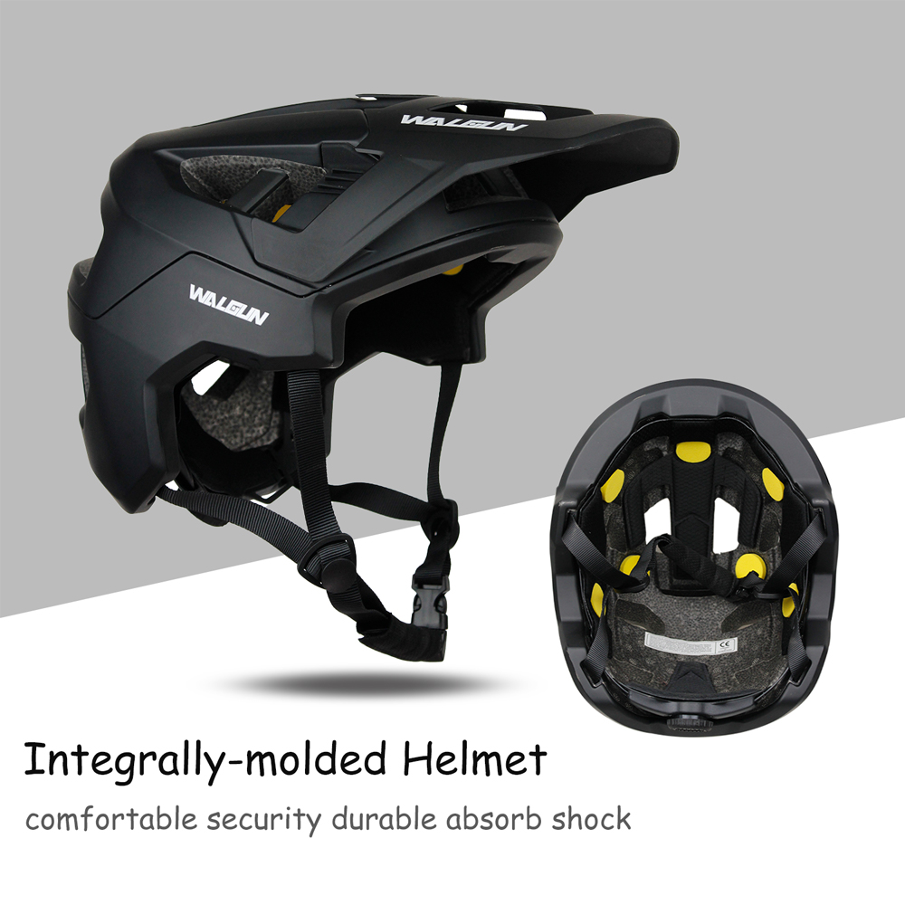 WALGUN Bicycle Helmet MTB Moun - огляд і ціна Mountain Biking Full Face Helmet