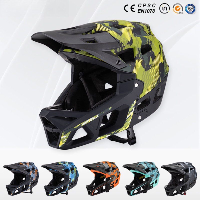 New Adult Full Face Mountain B - огляд і ціна Mountain Biking Full Face Helmet