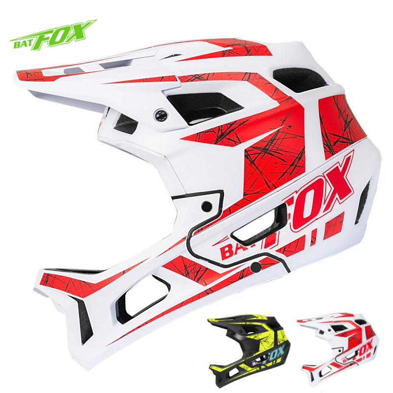 BATFOX Full Face Adult Dirt Bi - огляд і ціна Mountain Biking Full Face Helmet