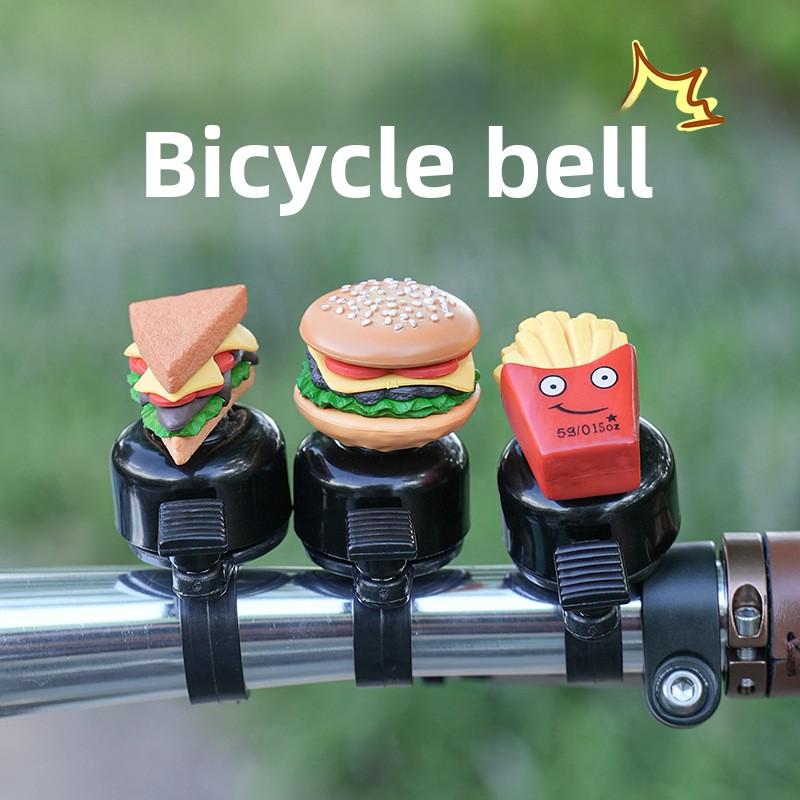 Bicycle Bell Horn Burger Frenc - огляд і ціна Mountain Biking In French