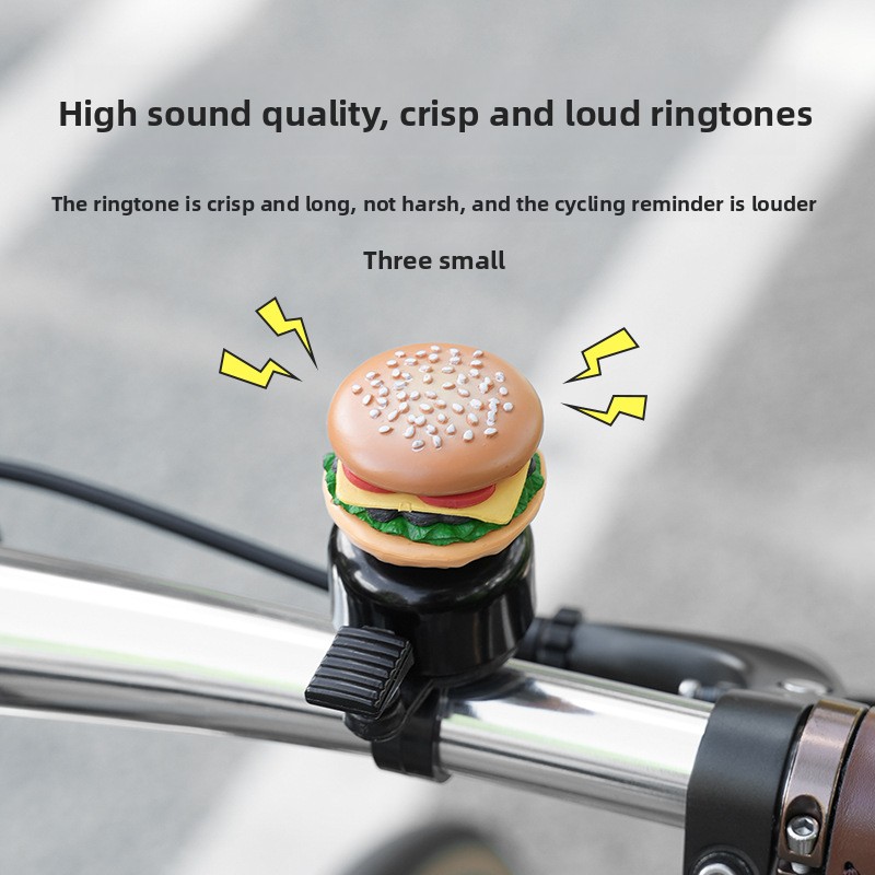 Bicycle Bell Horn Burger Frenc - огляд і ціна Mountain Biking In French