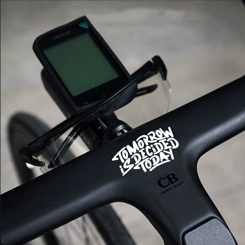 Tomorrow Is Decided Today Bicy - огляд і ціна Mountain Biking Quotes