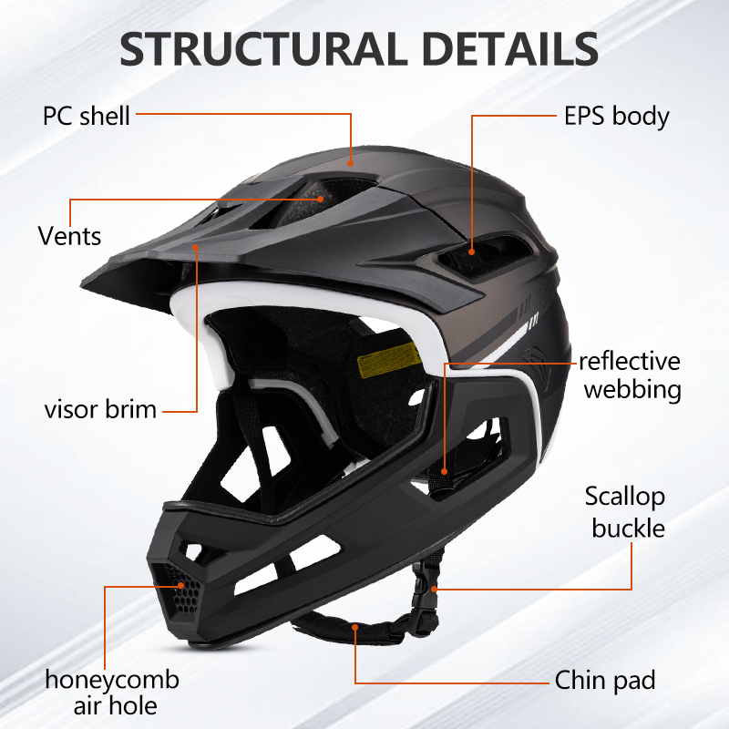 Eastinear Mountain Bike Helmet - огляд і ціна Mountain Biking Full Face Helmet